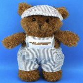 Teddy Bear - Freight Train Engineer