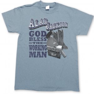 T-shirt - God Bless The Working Man