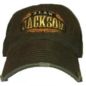 Brown Logo Distressed Hat