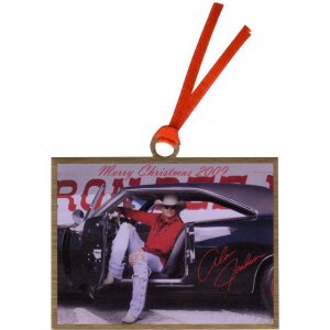 2009 Brass Christmas Ornament